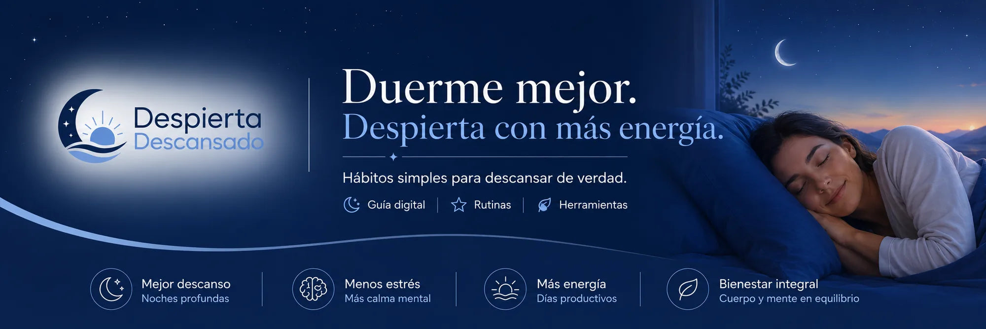 Duerme mejor y despierta con más energía