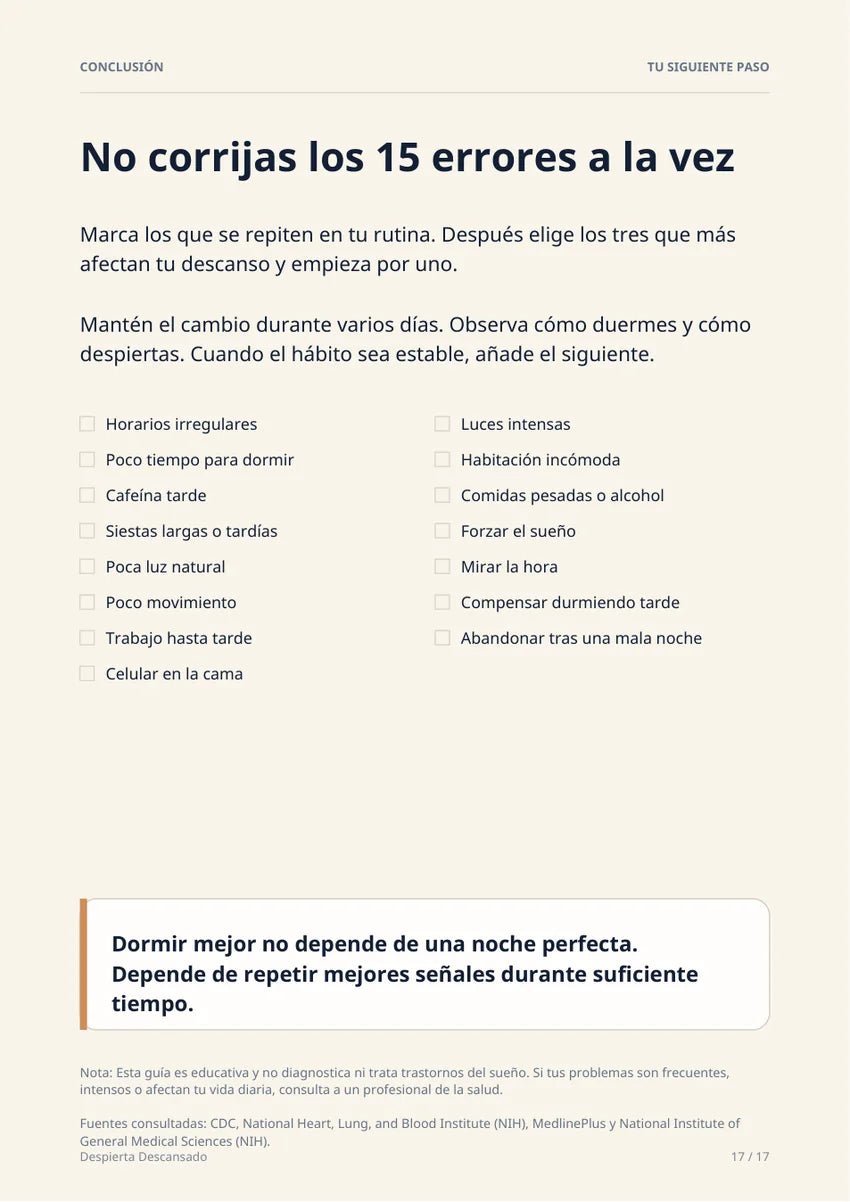 Página final del bonus