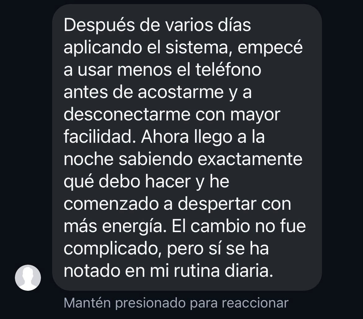 Testimonio sobre despertar con más energía